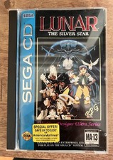 Sega CD Lunar The Silver Star With Manual