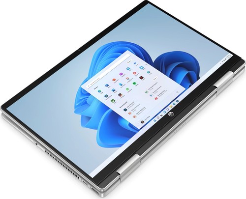 HP Pavilion x360 2-in-1 Core i7-1255U 16 GB RAM 512 GB SSD argento naturale 14-ek - Foto 7 di 11