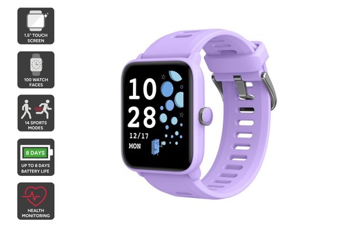 Kogan Play 3 Kids Smart Watch (Purple), Smart Watches, Phones, Tablets &