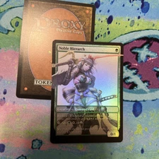 DIY Noble Hierarch Full Art Foil Mtg Play Test Card amine frame break