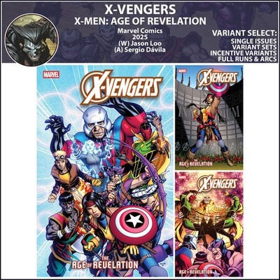 X-Vengers - X-Men: Age of Revelation (2025) #1 2 3 Marvel Comics COVER SELECT