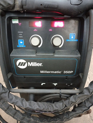 Miller 350P & XR Alumapro 25' Gun /Bernard 400a Centerfire Zero HRs - Picture 2 of 14