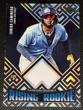 2024 Topps Update Junior Caminero Rising Rookie Player Worn Relic Rookie LOT 10