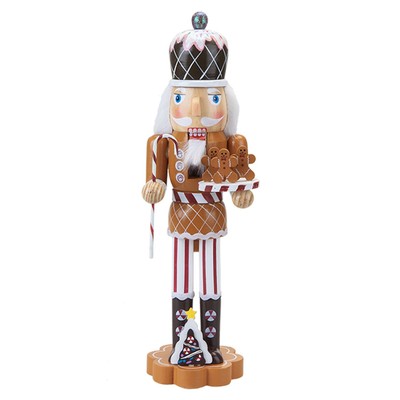 Nussknacker Holz Lebkuchen Weihnachtsdeko X 1 39x11. 2x9. 4 cm 15 Zoll