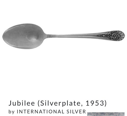 Wm Rogers MFG Co. IS Jubiläum Suppenlöffel, 7-3/8" - Bild 5 von 5