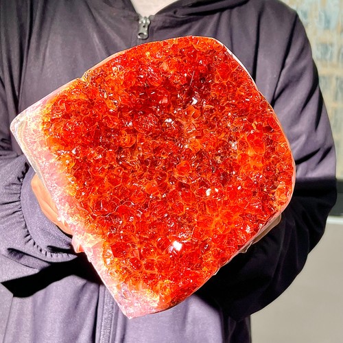 5,99 lb Natural y hermoso amarillo alta calidad cristal cueva muestra mineral - Imagen 11 de 14