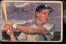 1952 Bowman 51 Gil Coan - Set Filler Sku2975