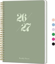 Monthly Planner 2026-2027, 2  Calendar Planner 2026-2027, Runs from January ...