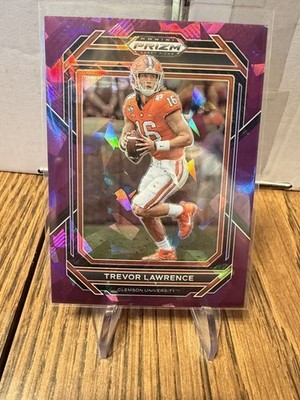 2023 Prizm Draft Picks Trevor Lawrence - Purple Ice /149 #96