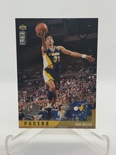 1995-96 Upper Deck Collector's Choice Scouting Report Reggie Miller #331 Pacers