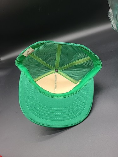 VTG Green YoungAn Hat Co Snapback Trucker Hat Cap - Valley Redi Mix Co - Picture 7 of 9