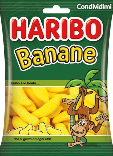 Haribo Banane Caramelle Gommose Gusto Frutta Ideali per Feste e Dolci Momenti Di - Foto 19 di 24