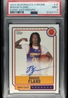 Boogie Fland 2024 Topps Chrome McDonald's All-American Event Auto PSA 9
