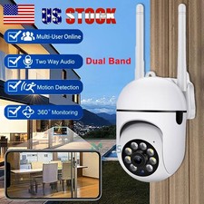 Wireless WiFi Security Camera System Home Outdoor Night Vision 1080P 2-Way Audio