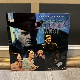 Christmas Carol 1938 Laserdisc Rare videodisc BK