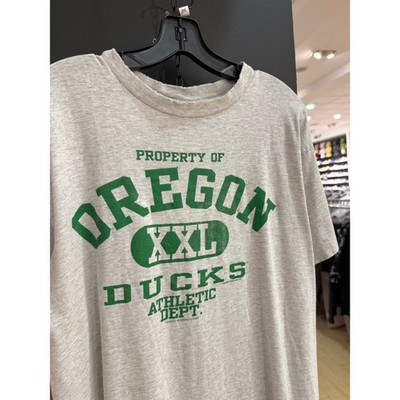 Size XL - 90s Property of Oregon Ducks Vintage Athletic Dept. Tee Shirt Grey