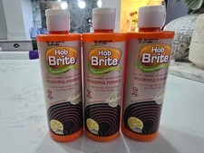 3 x HOB BRITE Ceramic Glass Halogen Induction Cream Hob Cleaner Powerful 250ml 8.68 per litre