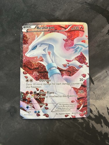 Reshiram (Full Art) RC22/RC25 Legendary Treasures: Radiant Collection Holo