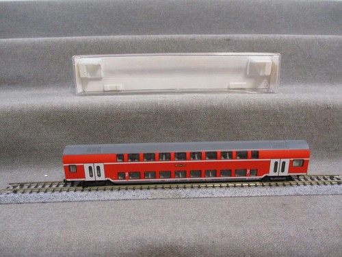 Fleischmann Spur N 8628 K Personenwagen Doppelstockwagen 2. Klasse der DB in OVP | Zustand: Gebraucht