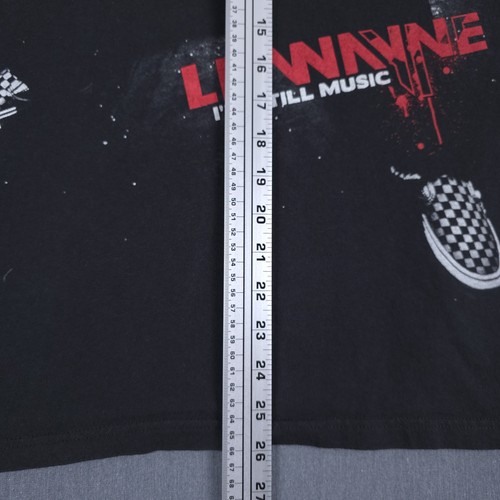 Lil Wayne Shirt Größe Large schwarz I’m Still Music Tour Rap Grafik T-Shirt 2011 - Bild 5 von 9