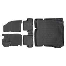 3D Gummimatten Kofferraumwanne Für Dacia Duster 2WD 2018-2021 Gummi Fußmatten