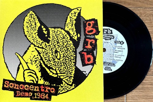 Grb - Sonocentro. Demo 1984 7 Inch Ep Anxietyrecords Punk Hardcorepunk - Imagen 3 de 4