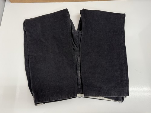 Marks & Spencer Luxury Lycra Cord Corduroy 36W 31L - Charcoal/Black - Picture 6 of 6