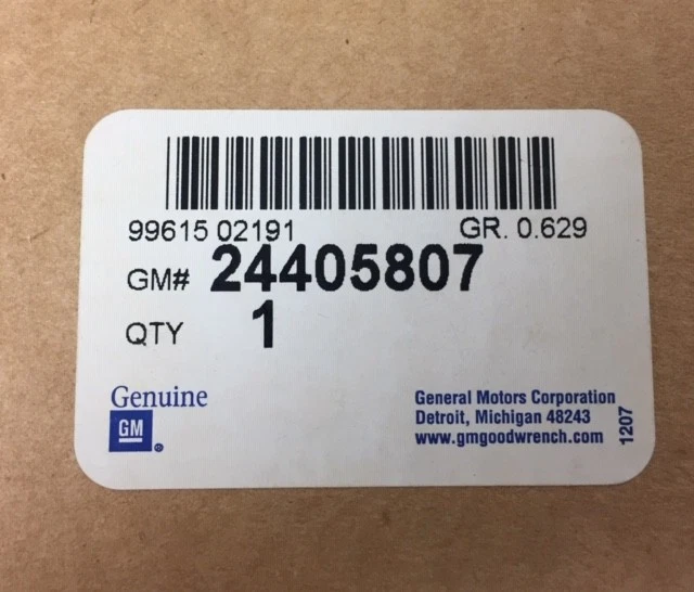 Se adapta a pistón Cadillac CTS 2003-2004 ASM 24405807 - NUEVO FABRICANTE DE EQUIPOS ORIGINALES 24405807 Foto 4 de 4