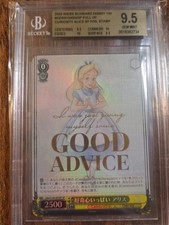 Weiss Schwarz Disney 100 Alice DDSS104003SP Japanese BGS 9.5
