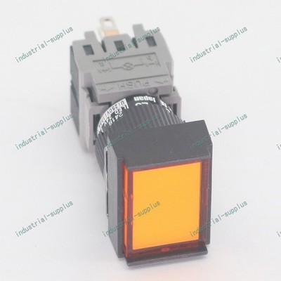 New 5PCS For   AH165-TL5O11E3 Orange Pushbutton   Switch   *pz