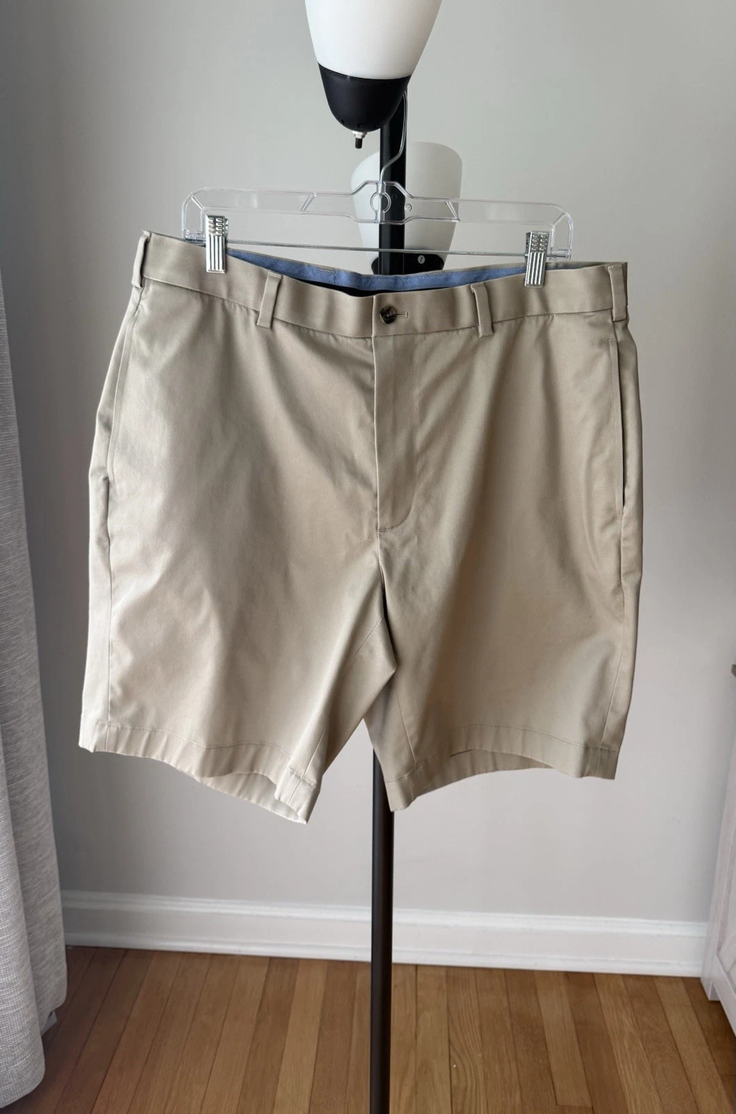 Brooks Brothers Chino Shorts Men’s 36 Khaki Stretch Lightweight