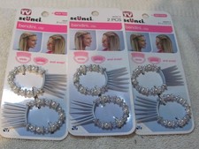 Scunci bendini clip lot of 3  6 piece brand new