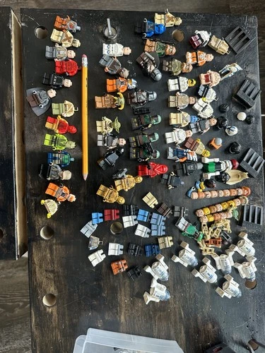 Lego Starwars Minifigures Parts  Bulk Lot  Rare Parts Read Description.