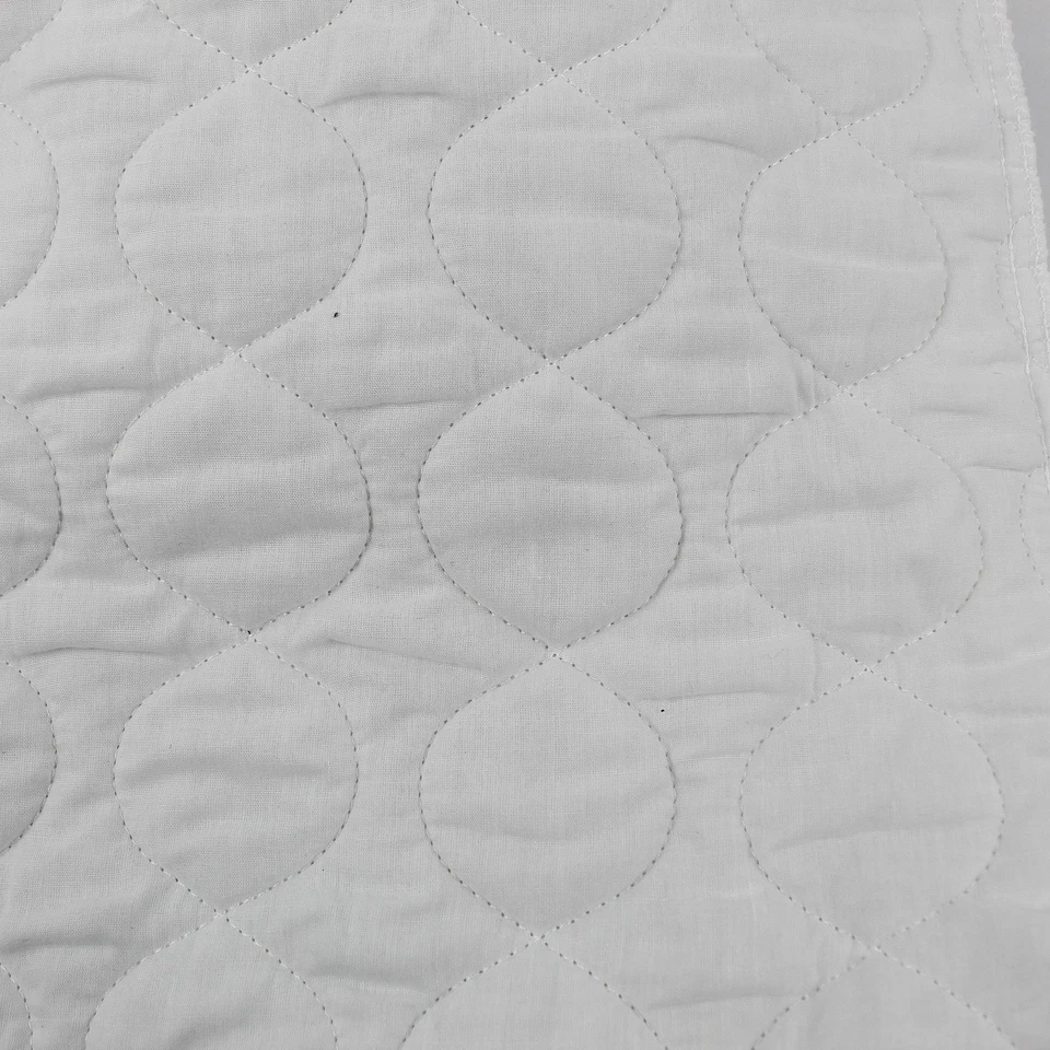 Linenspa Mattress Cover Top Only 44" by 52" White - Image 3 of 4
