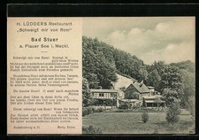 AK Bad Stuer i. M., Restaurant Schweigt mir v...