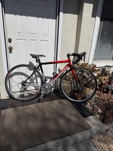 Giant TCR A1 Road Bike Red White 700C Shimano 105 Carbon/Aluminum 52cm Size Med