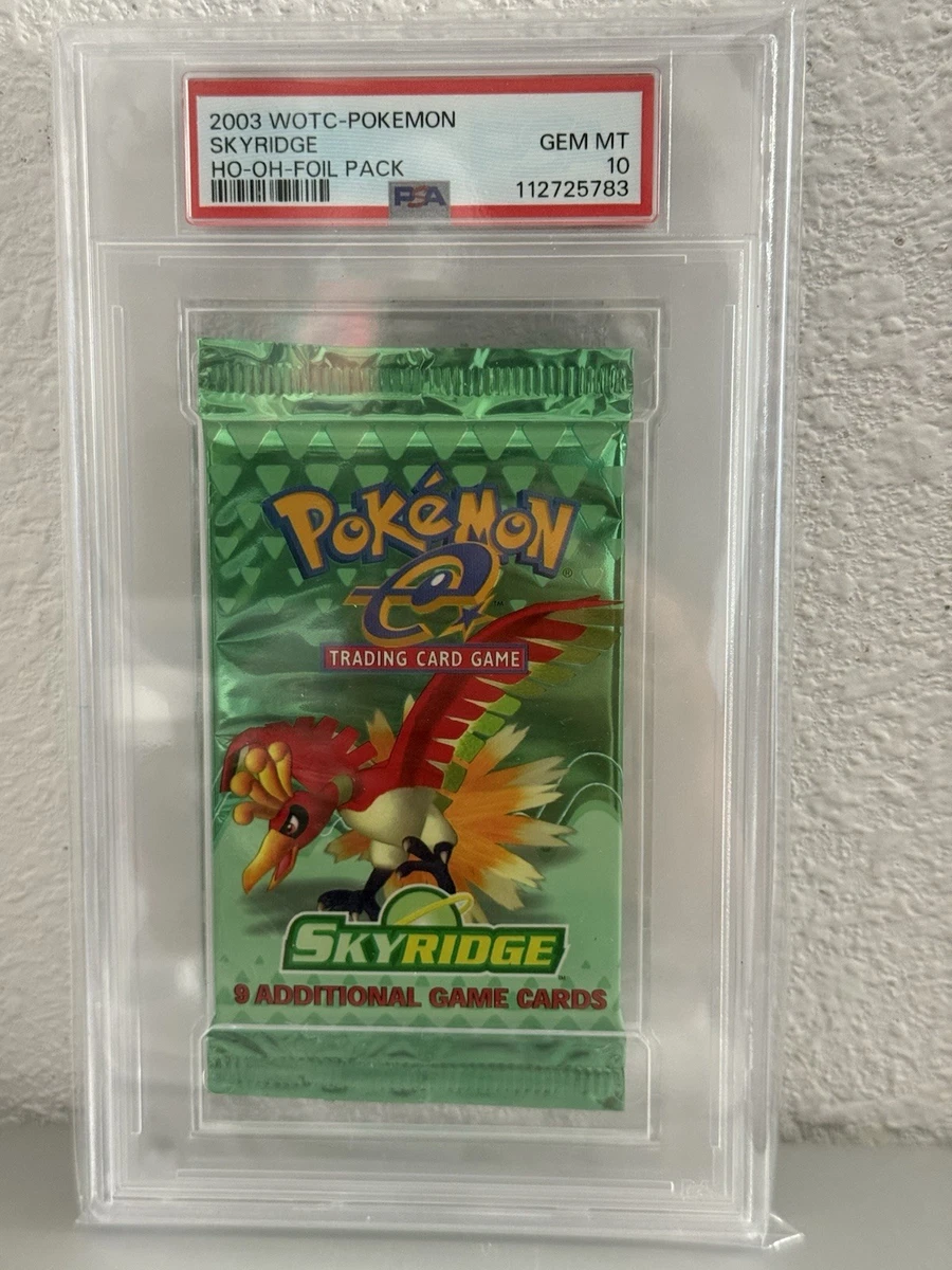 Pokémon TCG Skyridge Sealed Collectible Card Game Packs in English