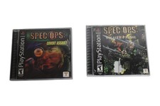 SPEC OPS: COVERT ASSAULT + STEALTH PATROL Sony Playstation - Tested & Working