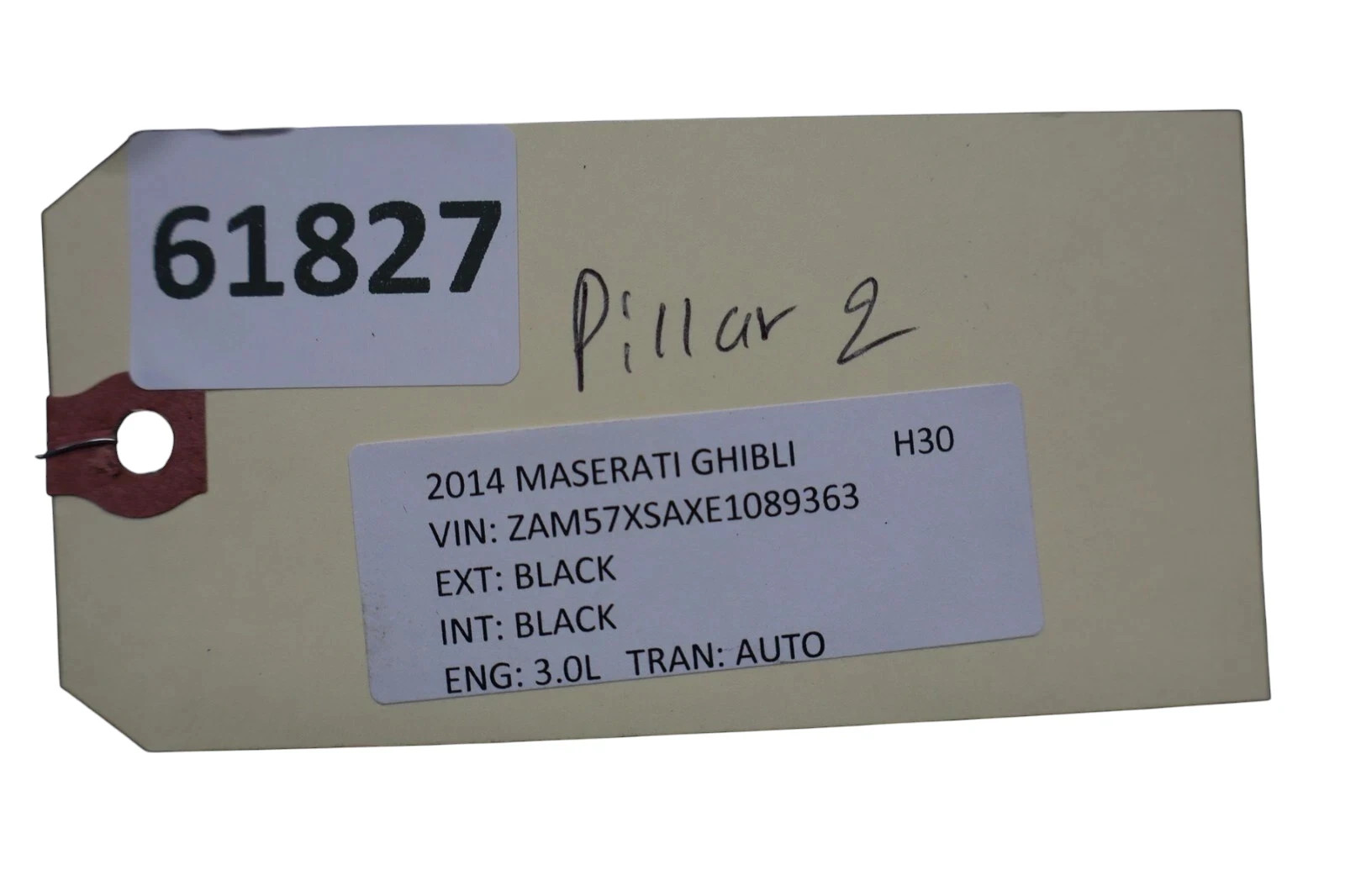 Maserati Ghibli 2014-2019 Front Left Side trim panel Black