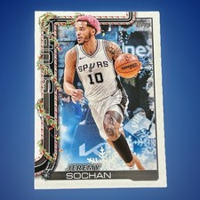 Jeremy Sochan Holiday 2025-26 Topps Holiday #H160