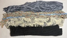 Lot of 4 Women’s Scarves – Pashmina, Infinity, Knit & Lightweight 