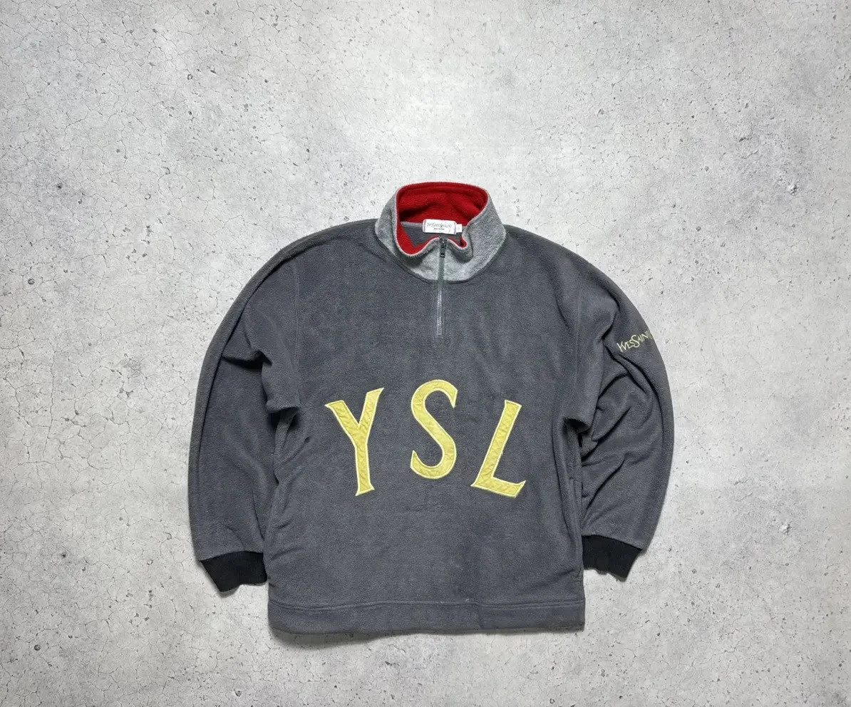 YSLスウェットシャツ Yves Saint Laurent YSL Fleece Sweatshirt Luxury Rare Vintage | eBay