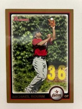  2010 Bowman Gold #131 Michael Bourn +2 Houston Astros base cards