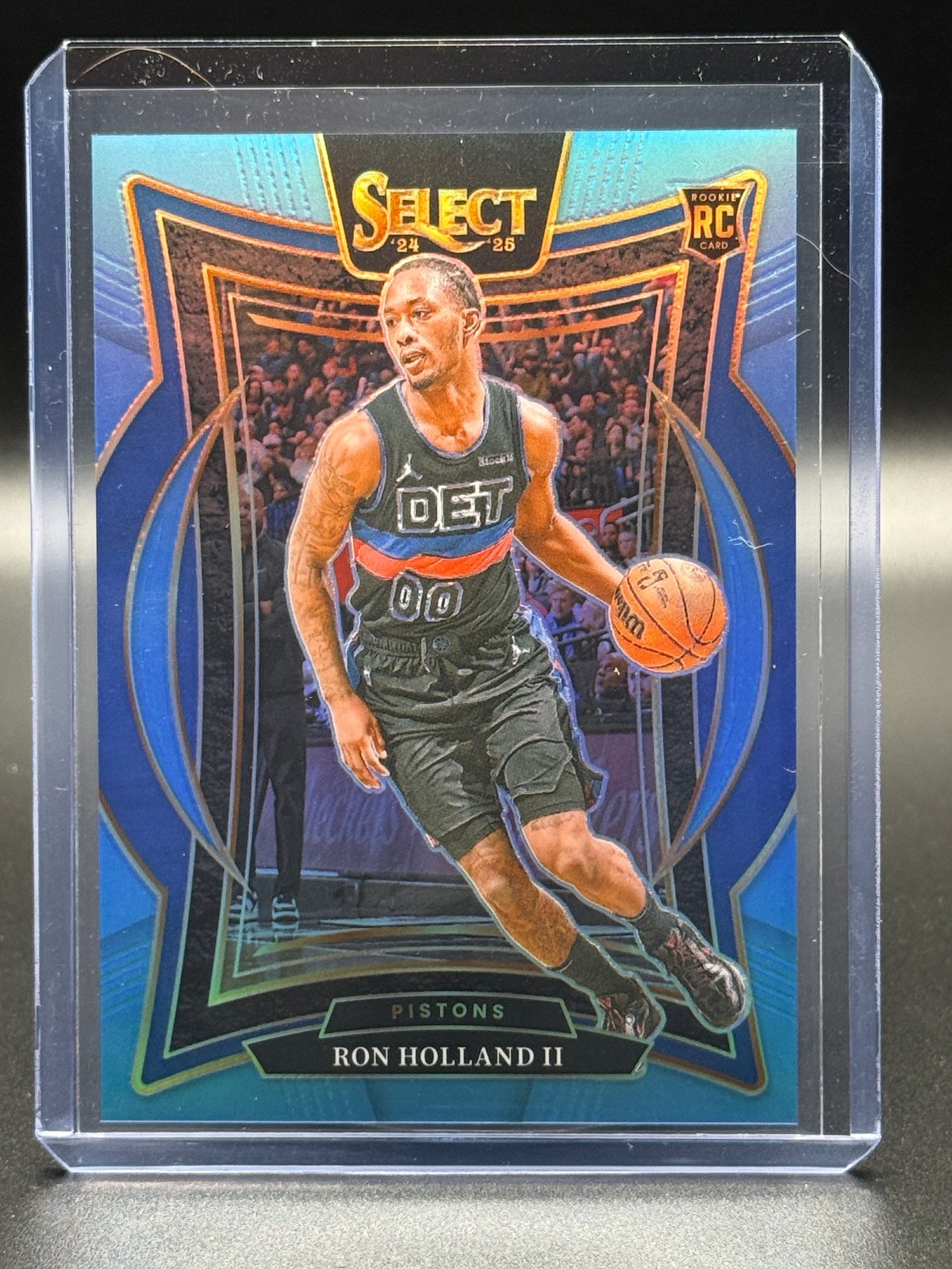 2024-25 Panini Select - Concourse Ron Holland II #74 Light Blue Prizm /299 (RC)