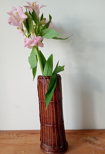 vase en bambou