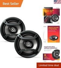 Qualità audio superiore con altoparlanti auto Pioneer TS-F1634R 6,5" - audio immacolato