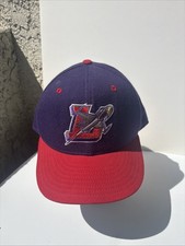 Vintage Lancaster Jethawks Hat New Era 5950 FItted Cap 7 3/8 Wool Made in USA