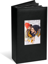 Photo Album 4X6 300 Photos Leather Cover Picture Book with 300 Horizontal Pocket