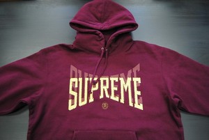 Supreme Burgundy Hoodie | eBay