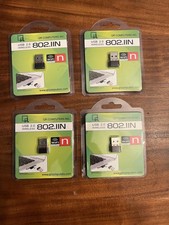 Lot of 4 USB 2.0 Wireless 11N Adapter by QR Computers 150/Mbps
